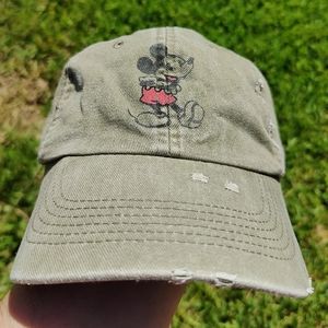 Disney Parks Distressed Mickey Mouse Hat